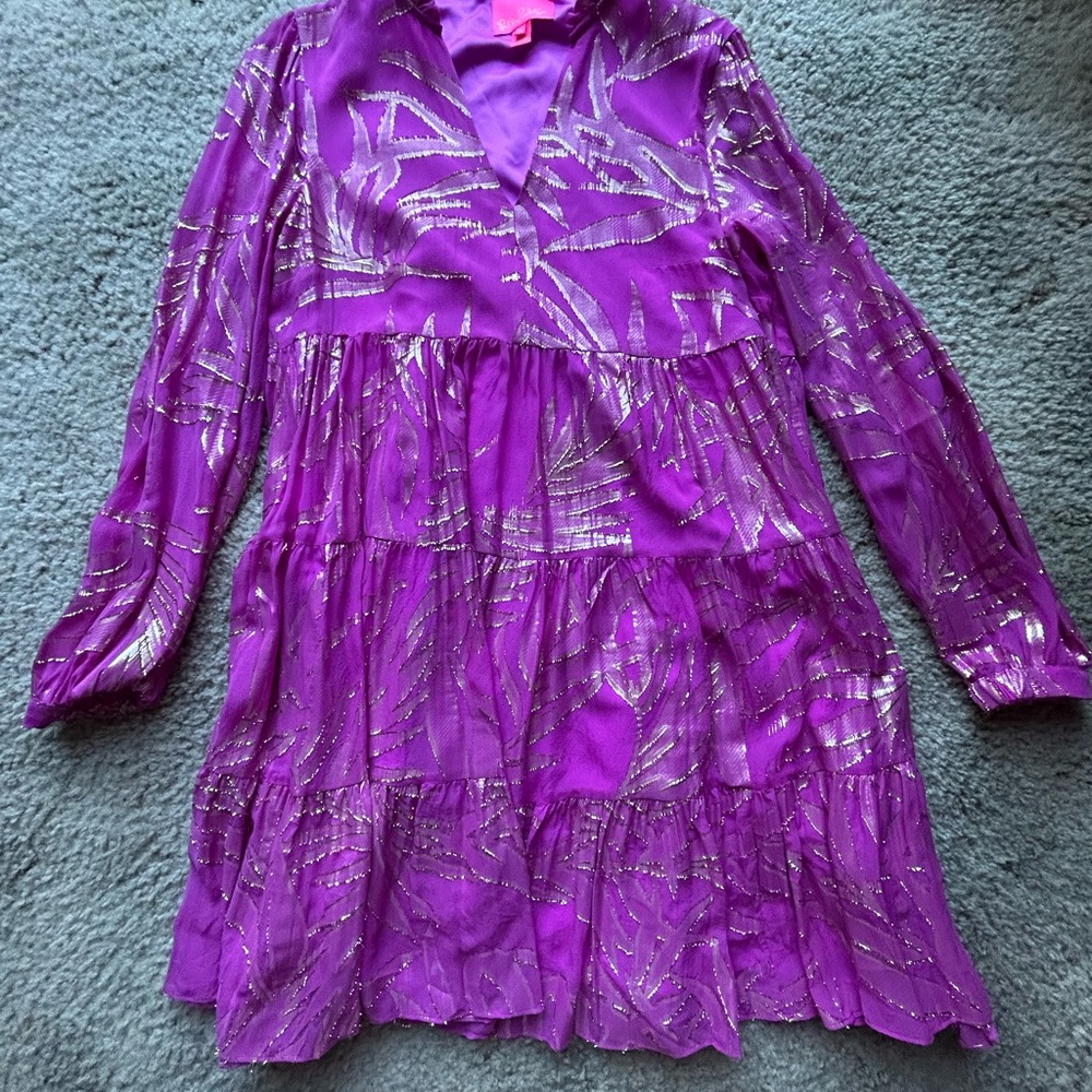 EUC Lilly Pulitzer Sarita Silk Dress